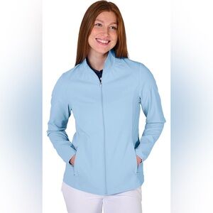 New Charles River Apparel Sky Blue “Lexington” Stretch Jacket XXL NWT